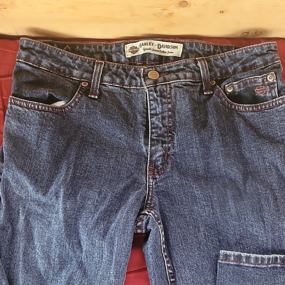 Harley-Davidson Blue Denim Jeans